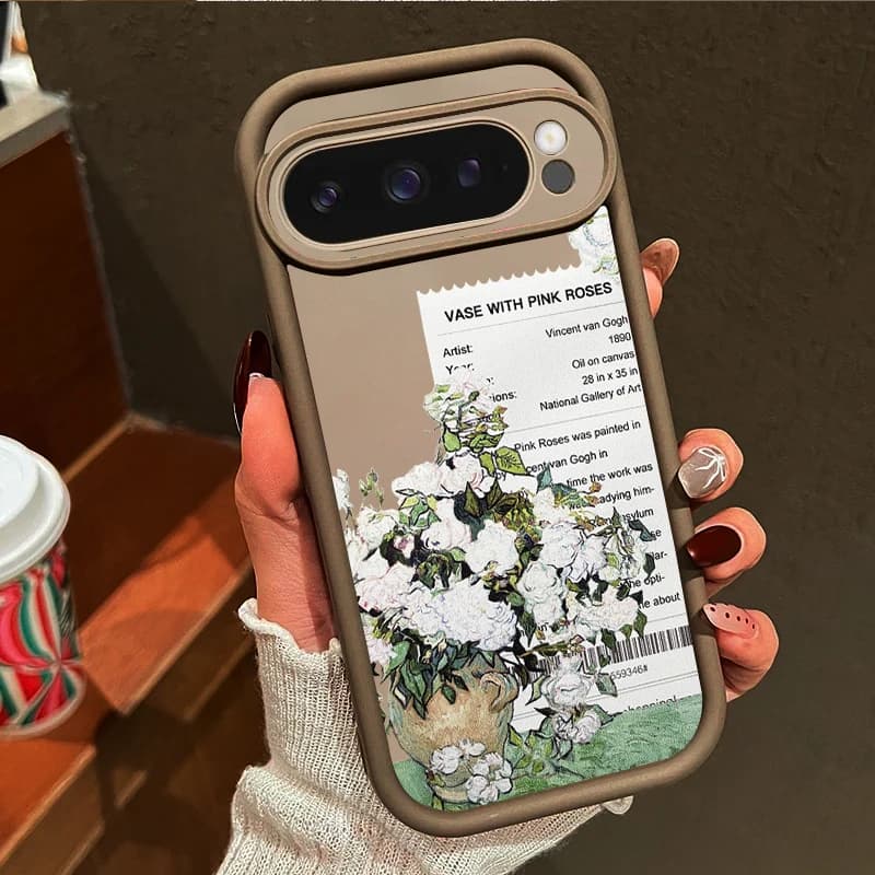 Cover per telefono con girasoli in fiore per Google Pixel 10, Pixel 9 Pro XL, Pixel 8a, 7a, Pixel 7 Pro, Pixel 8, 7, 9, 10 - Custodia morbida in silicone