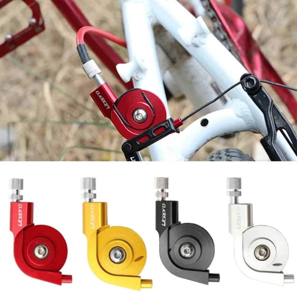 Regolatore da viaggio per freno a V per bici da strada, lumaca da viaggio per regolazione fine per bici pieghevole, adattatore per cavo da corsa per convertitore freno LP