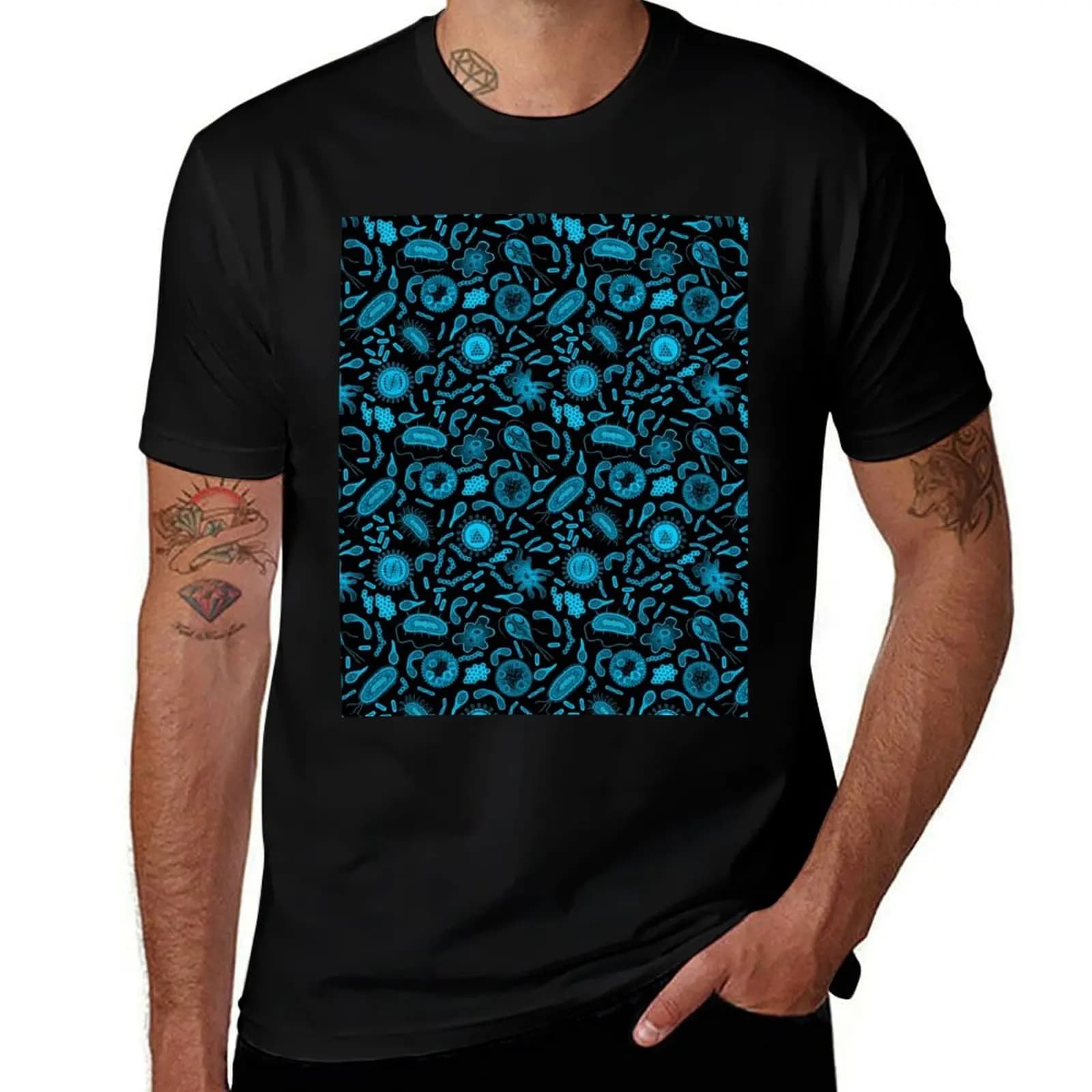 Micropets T-Shirt Basic Solid Color Casual Tee Shirt T-Shirt