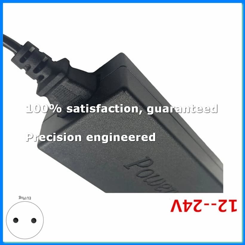 Alimentatore per Motore 96W, Adattatore Regolabile 12-24V, Caricabatterie per Trapano Elettrico, Smerigliatrice, Sega da Tavolo, Spina EU - ABAM