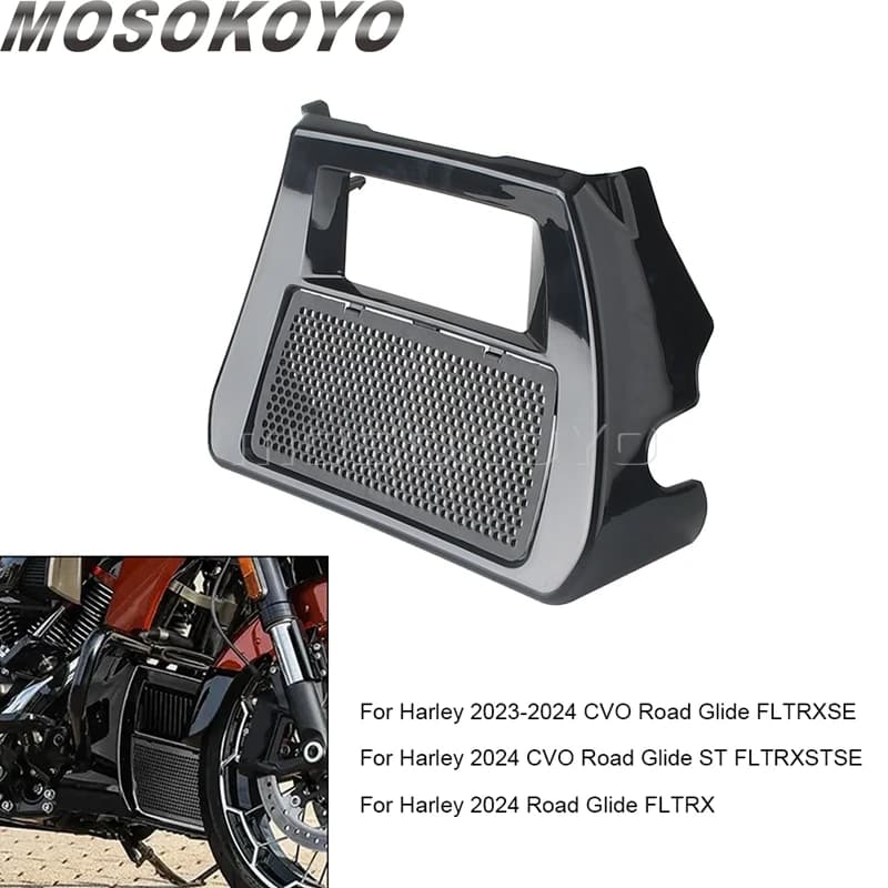 Moto Anteriore Inferiore Spoiler Parafango Air Dam Mento Carenatura Protezione Per Harley CVO Road Glide ST FLTRXSTSE FLTRXSE FLTRX