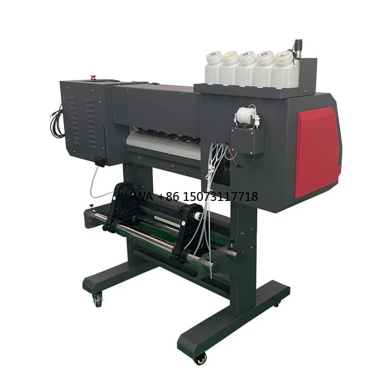 Double Head DTF Printing Machine i3200 60CM Direct Printer for Pet Film Transfer For All Textile T-shirt Printers