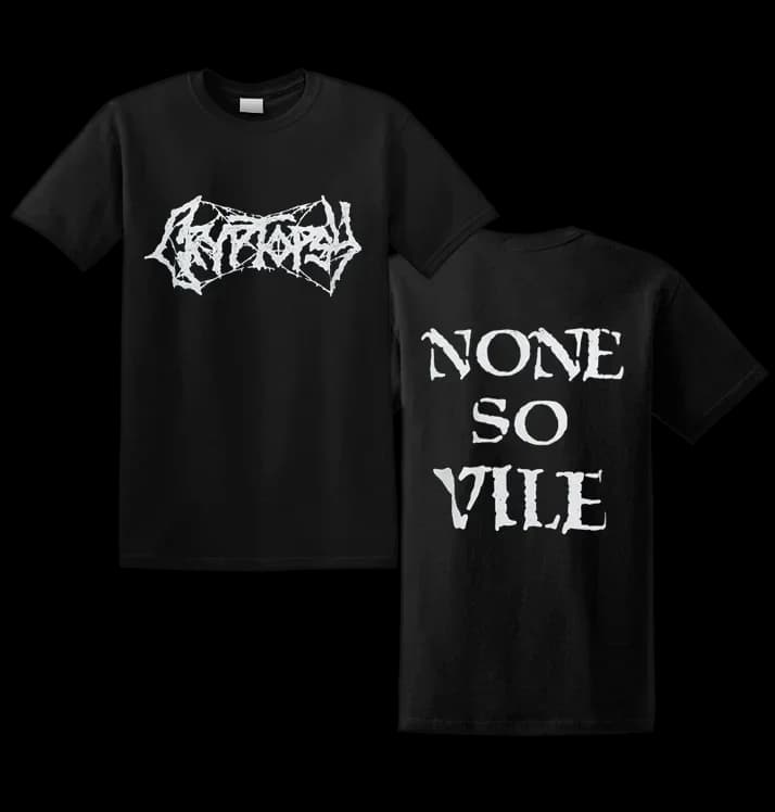 CRYPTOPSIA - T-shirt 'Classic Vile'