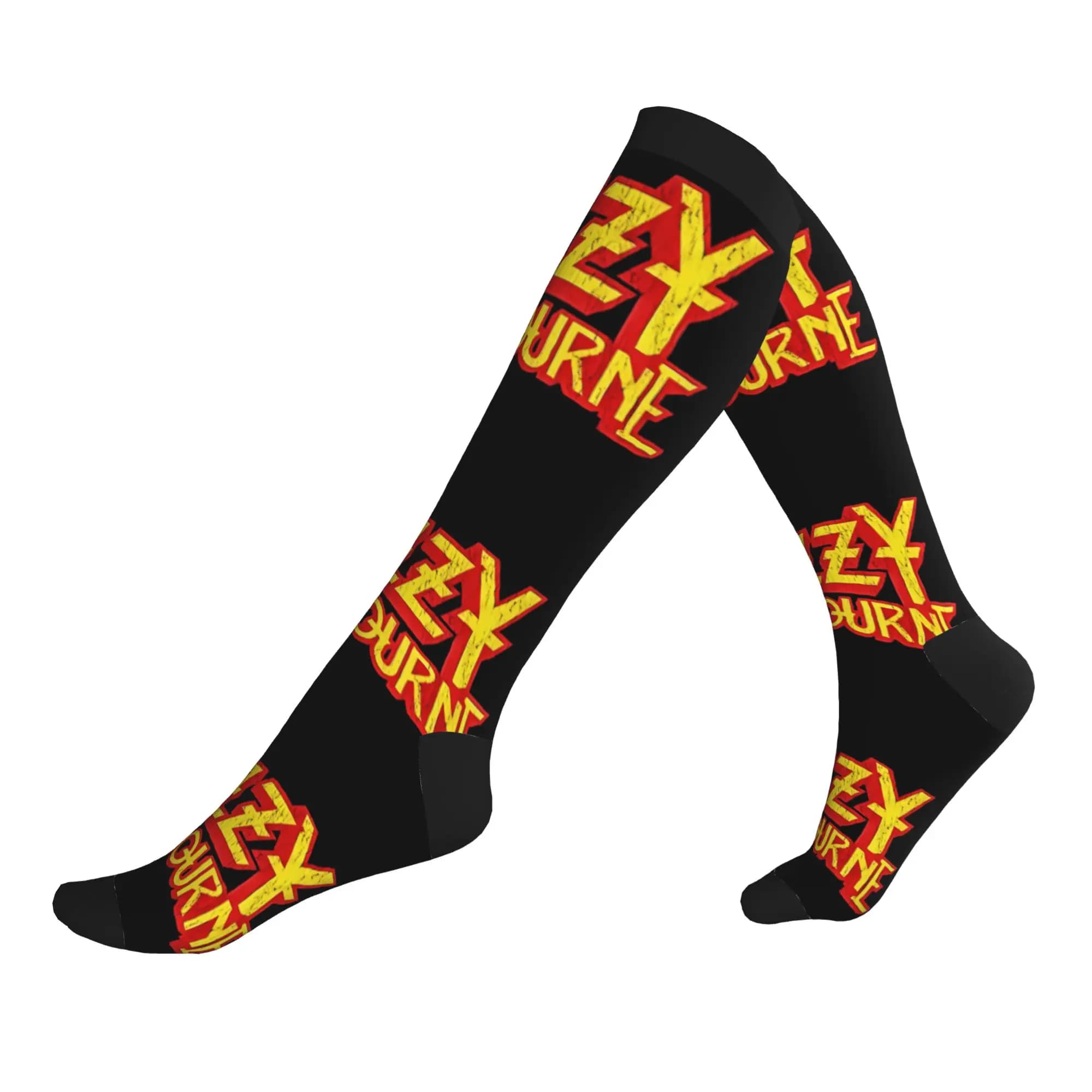 Ozzy Osbourne British Rock Heavy Metal Singer Men Women Sports Compression Socks Unisex Novelty 3D Print Dress Socks