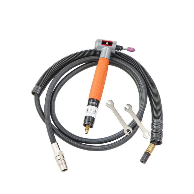Mayitr Pneumatic Tools Set with 3mm Air Grinder, Micro Grinder for Polishing and Metal Cutting