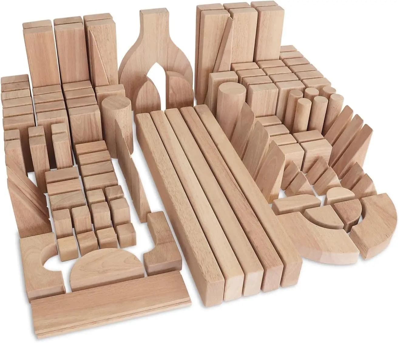 Set di blocchi di legno duro, intermedio