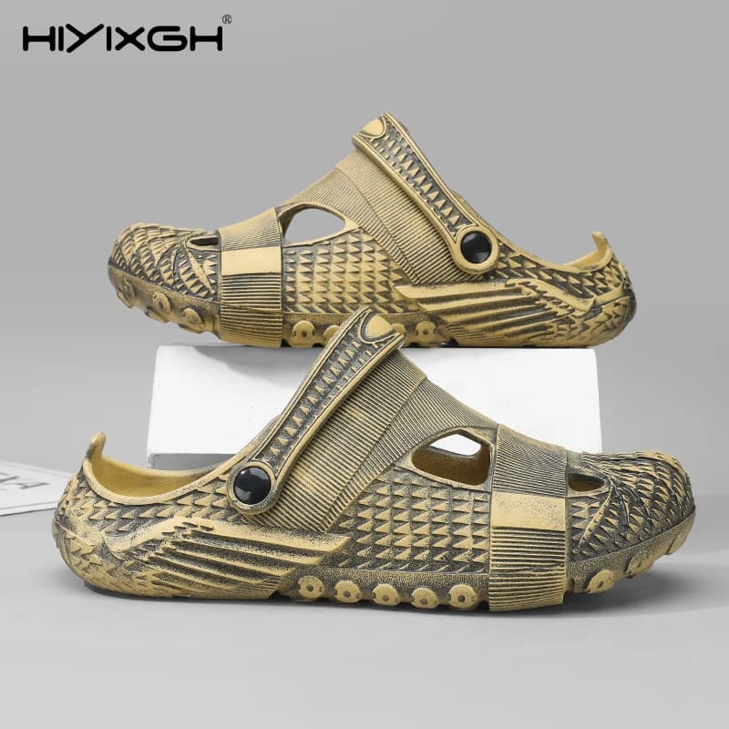 Nuovi Zoccoli Estivi da Uomo, Sandali da Spiaggia Outdoor in EVA, Ciabatte Morbide, Scarpe Casual da Giardino e Acqua, Sandali da Spiaggia Maschili