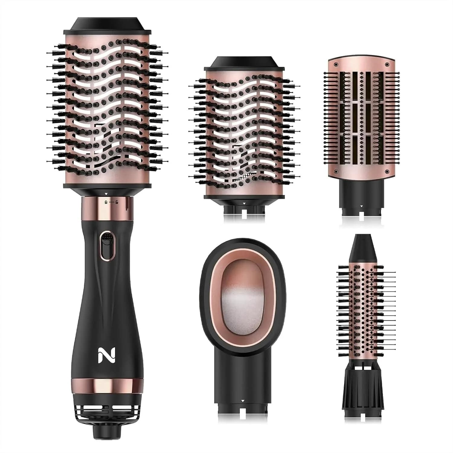 Hair Dryer Brush Blow Dryer Brush in One Hot Air Paddle Brush for Drying and Straightening, Volumizer Multi-Styler for All Hair