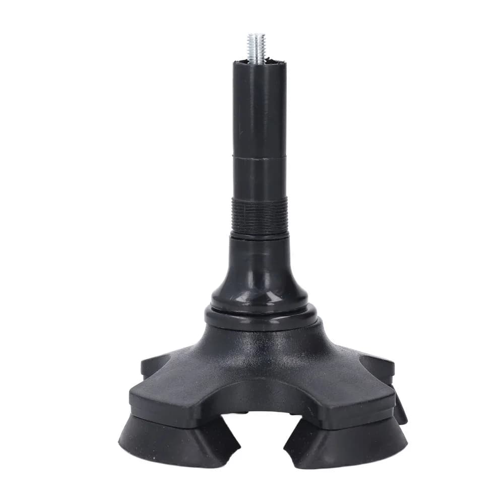 Durable ABS Walking Wheel Toe for Shock Absorption Light Shoe Tips for Trekking Sticks Quad Swivel for Disabled