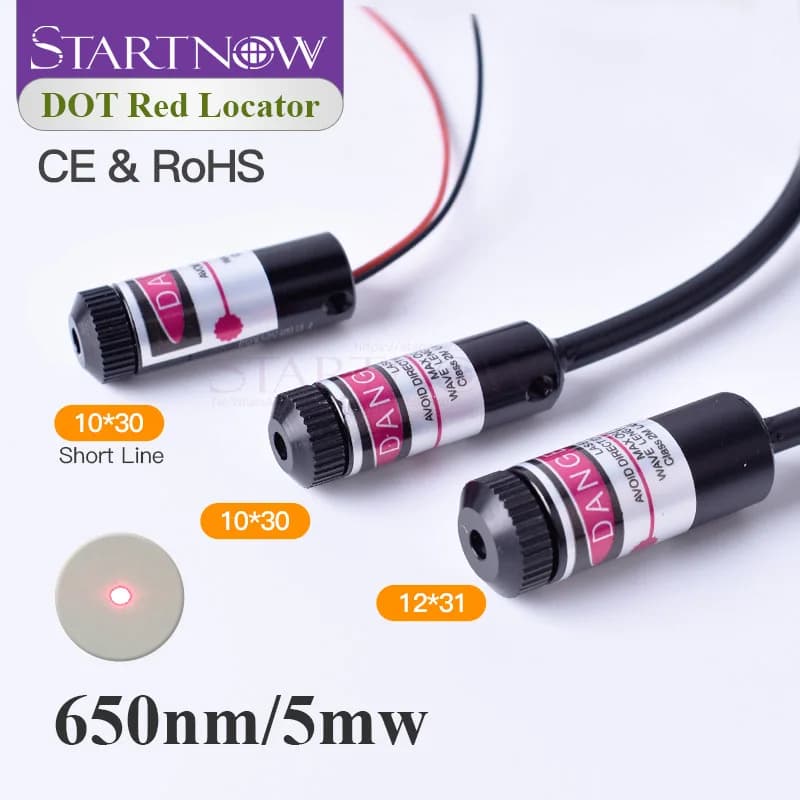 Laser Pointer Module Red 650nm 5mW with Focalizable Marking and Laser Engraving