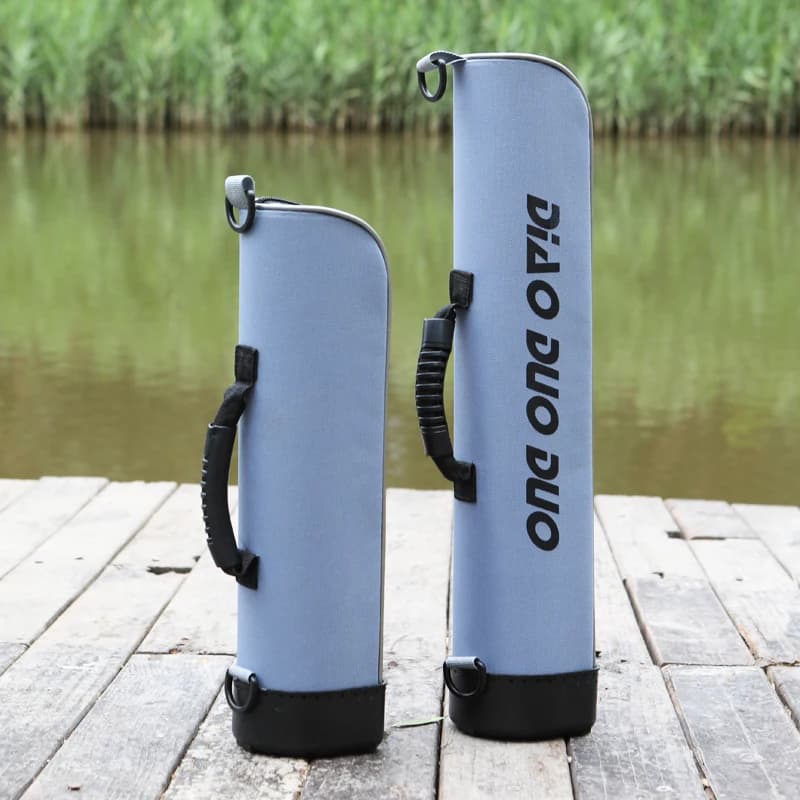Portable Rear Cane Cover Fishing Pack for Outdoor Sports Training Small Box for Men's Rigid Equipment Bag for Fishing Equipment