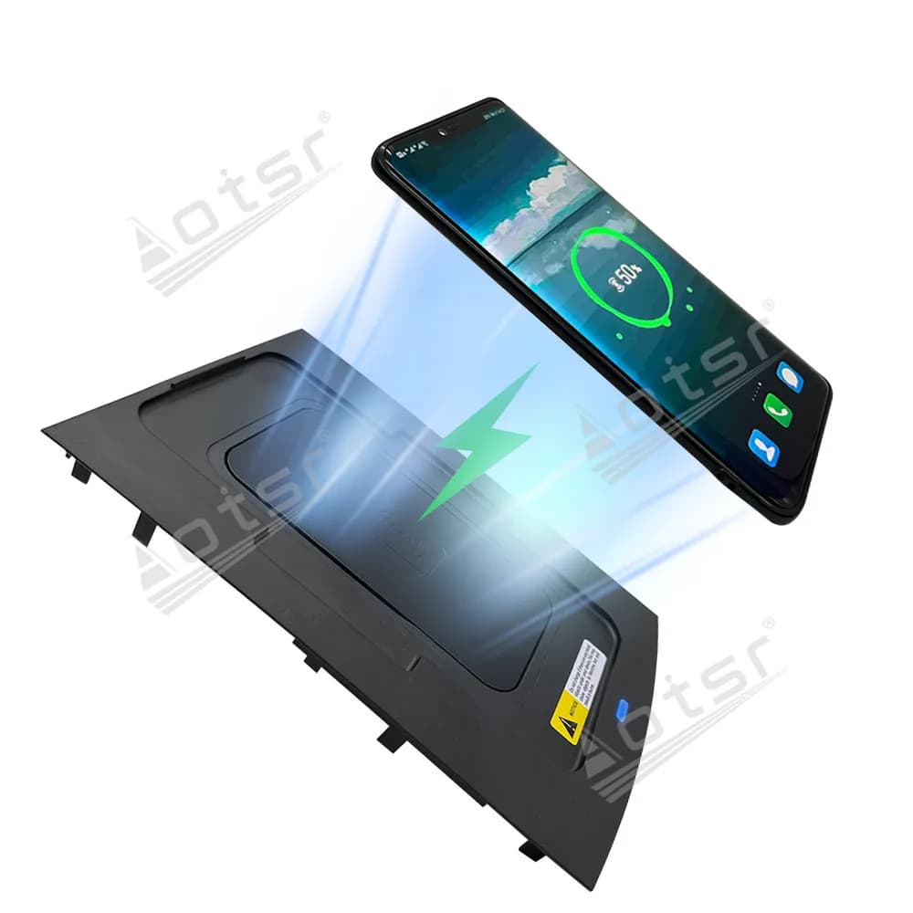 Car Wireless Charger Pad, Smart Upgrade Module, Center Console Accessories, New Product,For Honda Inspier 2018-2022