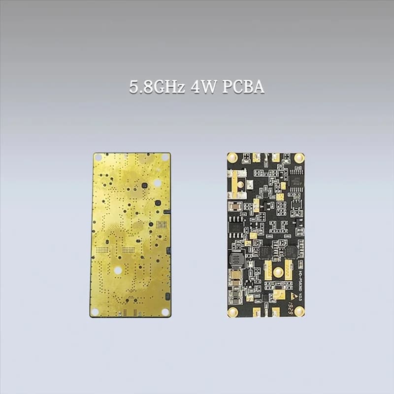 Superbo amplificatore di segnale 5.8Ghz 4W 36Dbm PCBA per drone Wifi scheda PCba parte di estensione singola parte del modulo wireless RF
