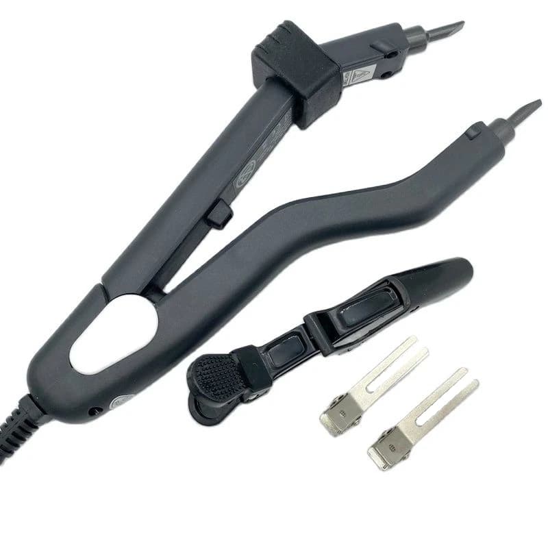 Heat Hair Connector Hair Extension Iron High Temperature Controllable Heat Iron with Gift - Perfect for Your Hair!"
