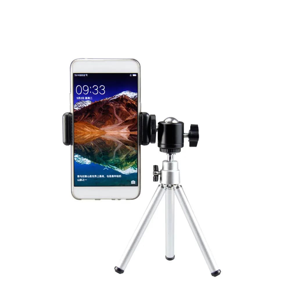 5Pcs Mobile Phone Gimbal Spherical Head Metal Cold Shoe Flash Adapter 1 4 Screw Camera Mount Bracket Stand Universal