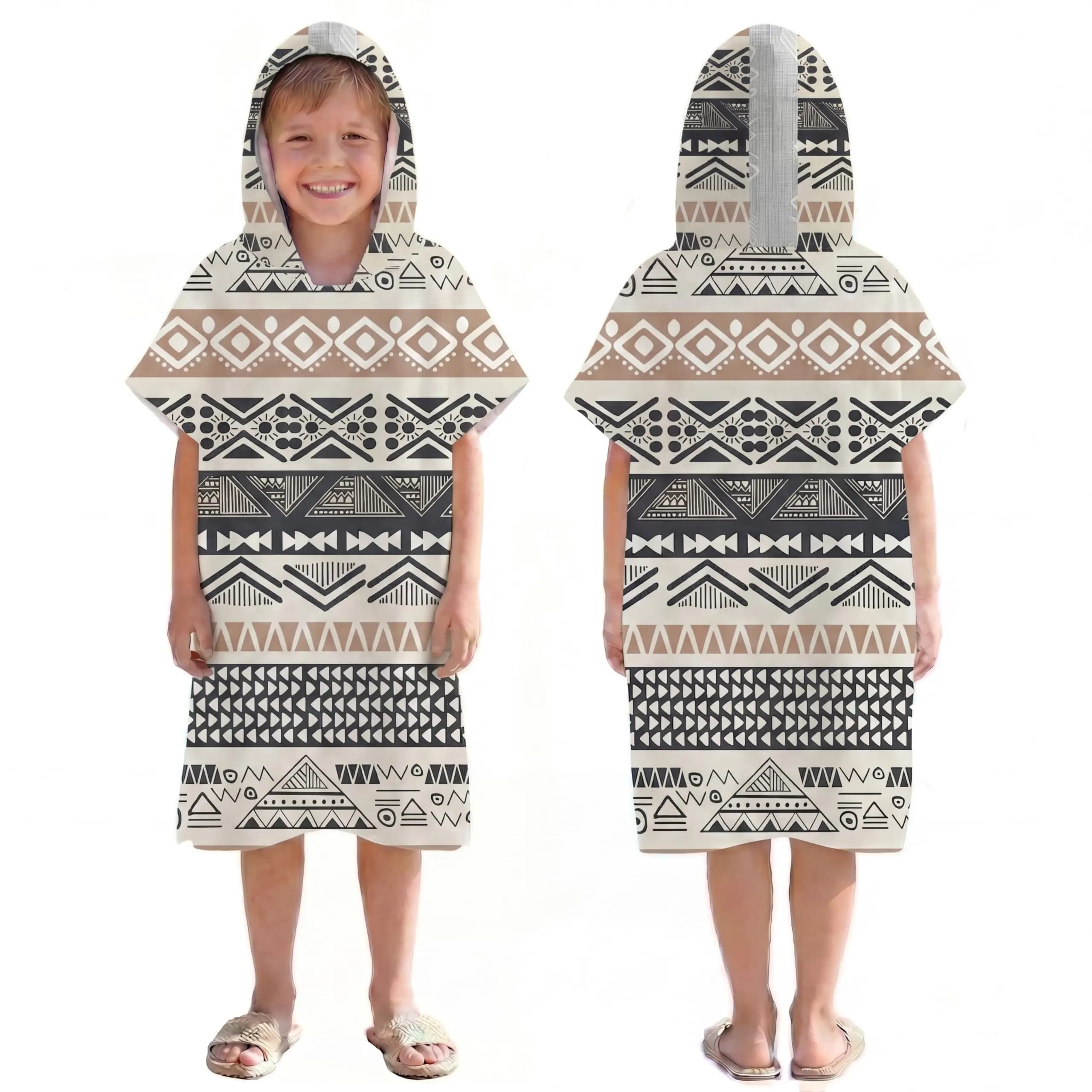 Poncho con Cappuccio ad Asciugatura Rapida per Surf, per Adulti, Uomini, Donne o Famiglie, in Microfibra per Nuoto, Spiaggia, Surf, Immersioni, Casa, Bagno