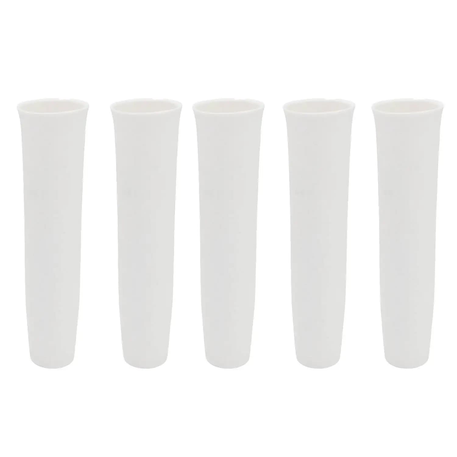 Vinyl Inserts For Fishing Rod Holder 1-5/8 Inch ID 9 Inch Length PVC Tube For Boat Yacht Ship Marine Use White