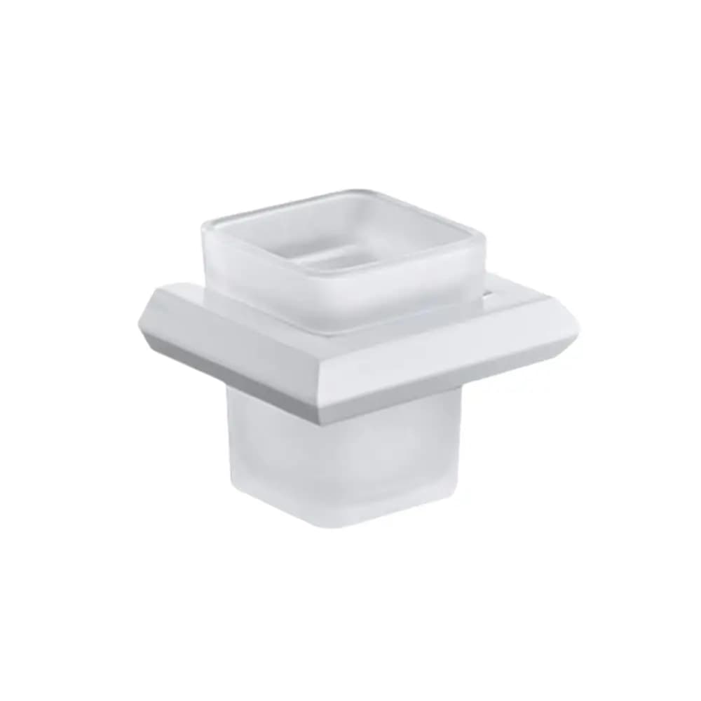 Set di Accessori per Bagno Bianchi Montati a Parete in Acciaio Inossidabile: Porta Carta Igienica, Portasapone, Portasciugamani, Gancio per Accappatoio, Portabicchieri Personalizzabile