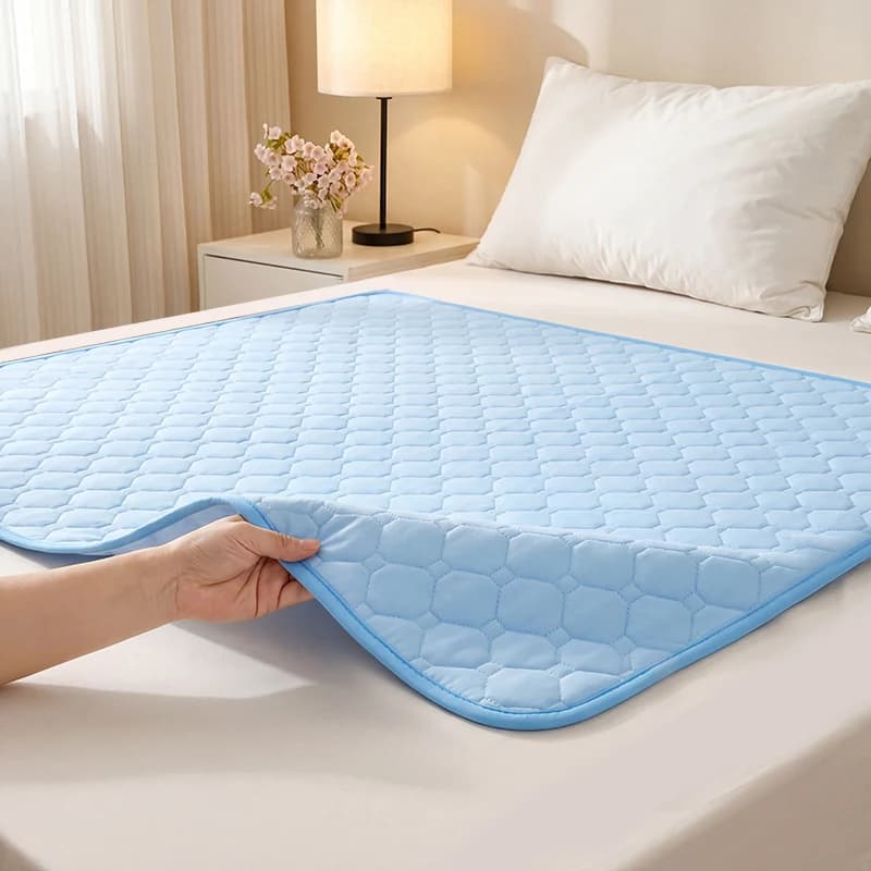 Breathable Cooling Pad Summer Cool Feeling Multifunctional Non-slip Comfortable Living Room Sofa Cooler Pad Household Floor Mat