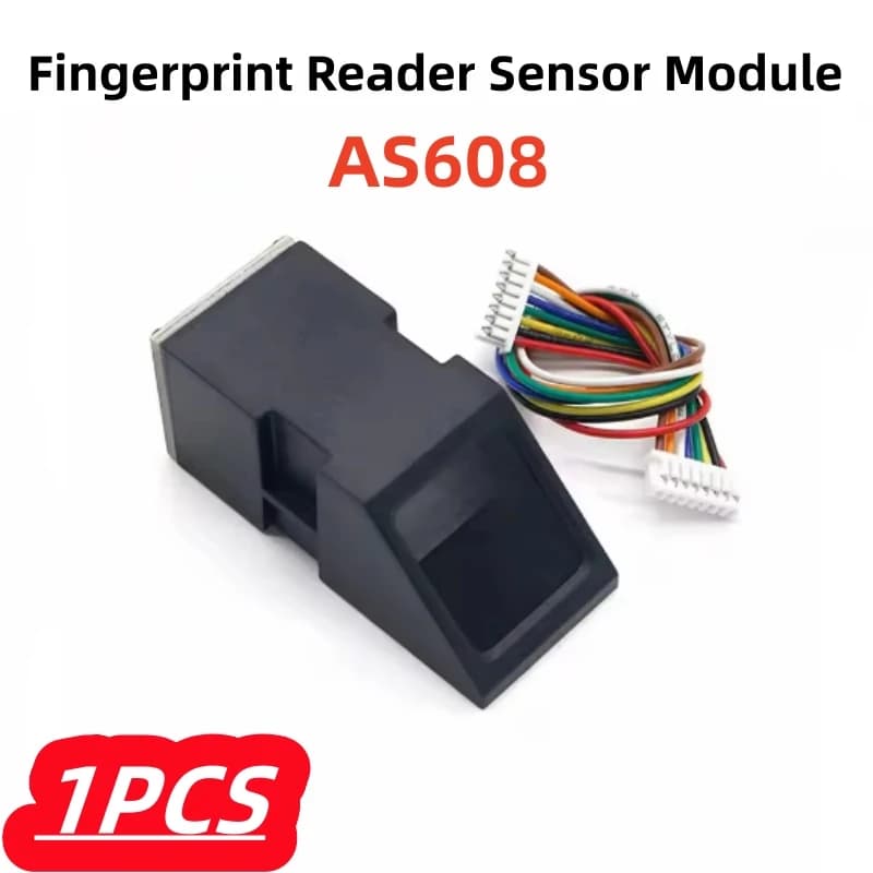 AS608 Sensor Module fingerprint reader Optical fingerprint module for Arduino locks Serial communication interface