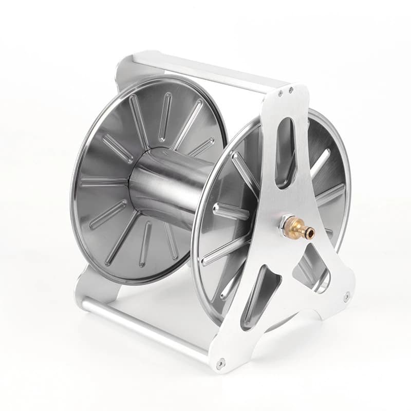 Garden Pipe Holders Automatic Stainless Steel Wall Wrap For Car Washing Machine Wall Design for Vehicle Frame