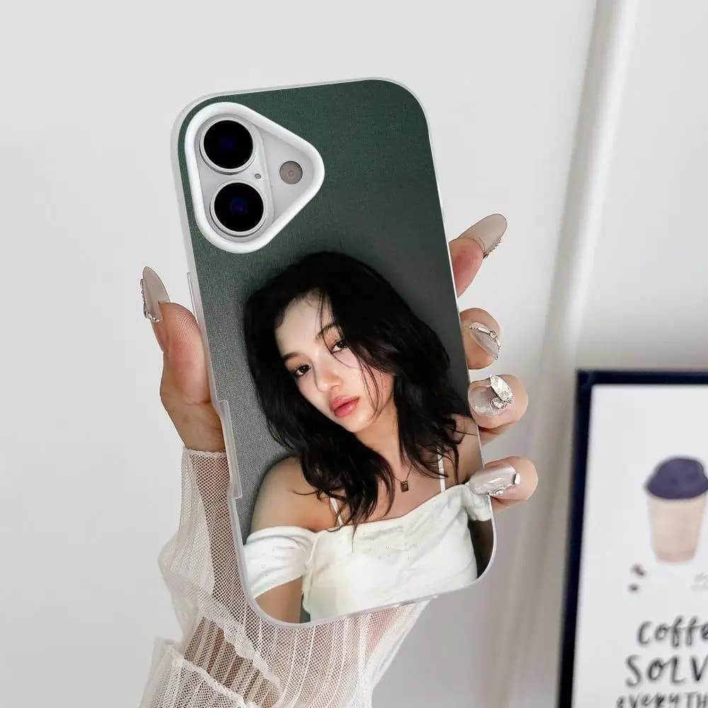 Cover per iPhone KPOP Danielle Marsh a doppio strato in gel bianco per modelli 17, 16, 15, 14, 13, 12, 11 Air Pro Max Plus