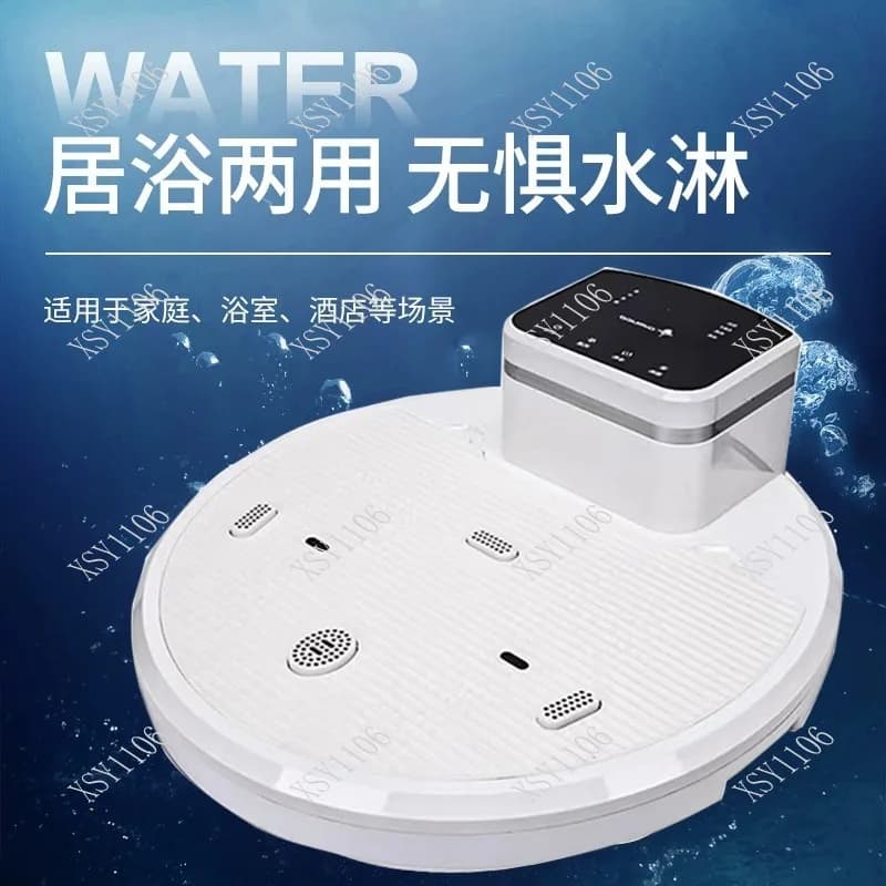 Asciugatore per capelli e piedi automatico, impermeabile, con ioni negativi, per bagno e casa, acqua calda e fredda