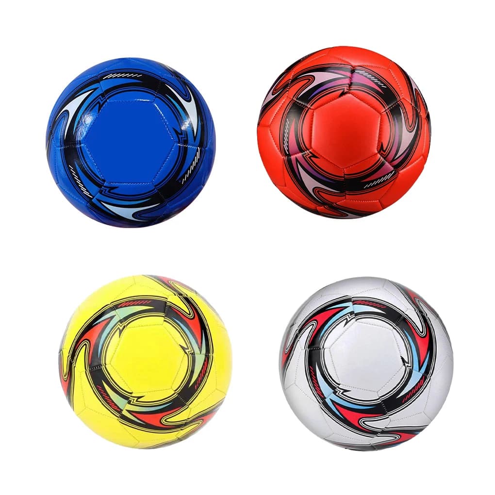 Pallone da calcio per bambini Calcio divertente per bambini Pallone da calcio da allenamento impermeabile in pelle PU Calcio in PVC Blu