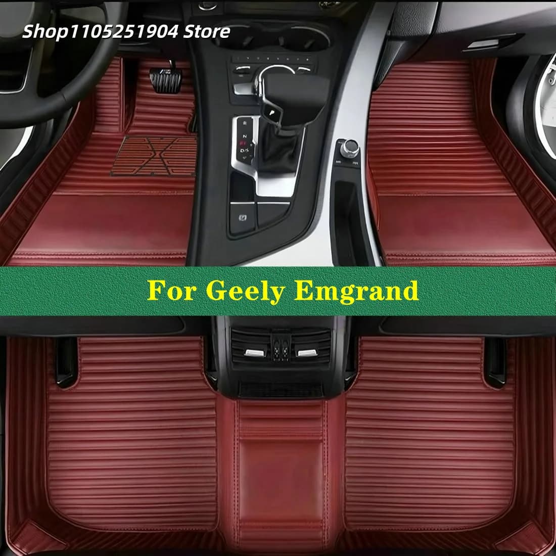 Tappetini Auto Personalizzati per Geely Emgrand 2021 2022 2023 2024 2025 2026 2027 Accessori Interni Auto