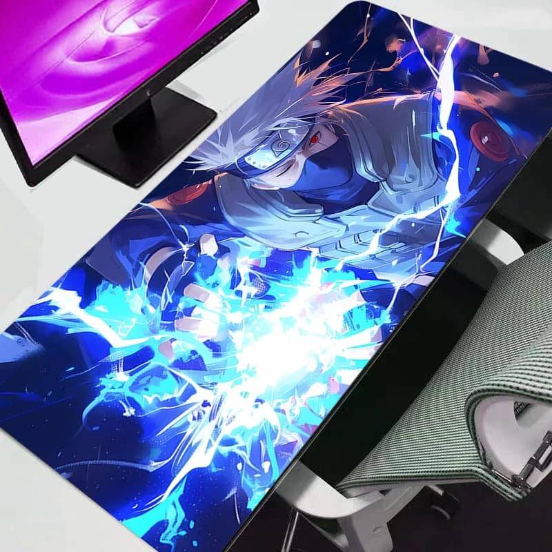 Mouse Mat Naruto Anime Gaming Accessories Mousepad Gamer PC Complete Computer Keyboard Max xxl