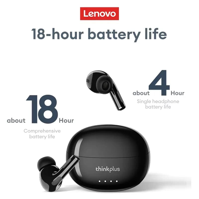 Lenovo LP5 PRO Wireless Bluetooth 5.4 Earphones TWS HiFi Sound Gaming Earbuds LP5Pro Sport headset Long Standby with Mic 2025