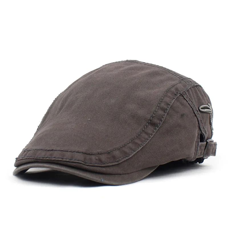 2022 Cotton Letter Embroidery Newsboy Caps Men Flat Peaked Cap Women Painter Beret Hats