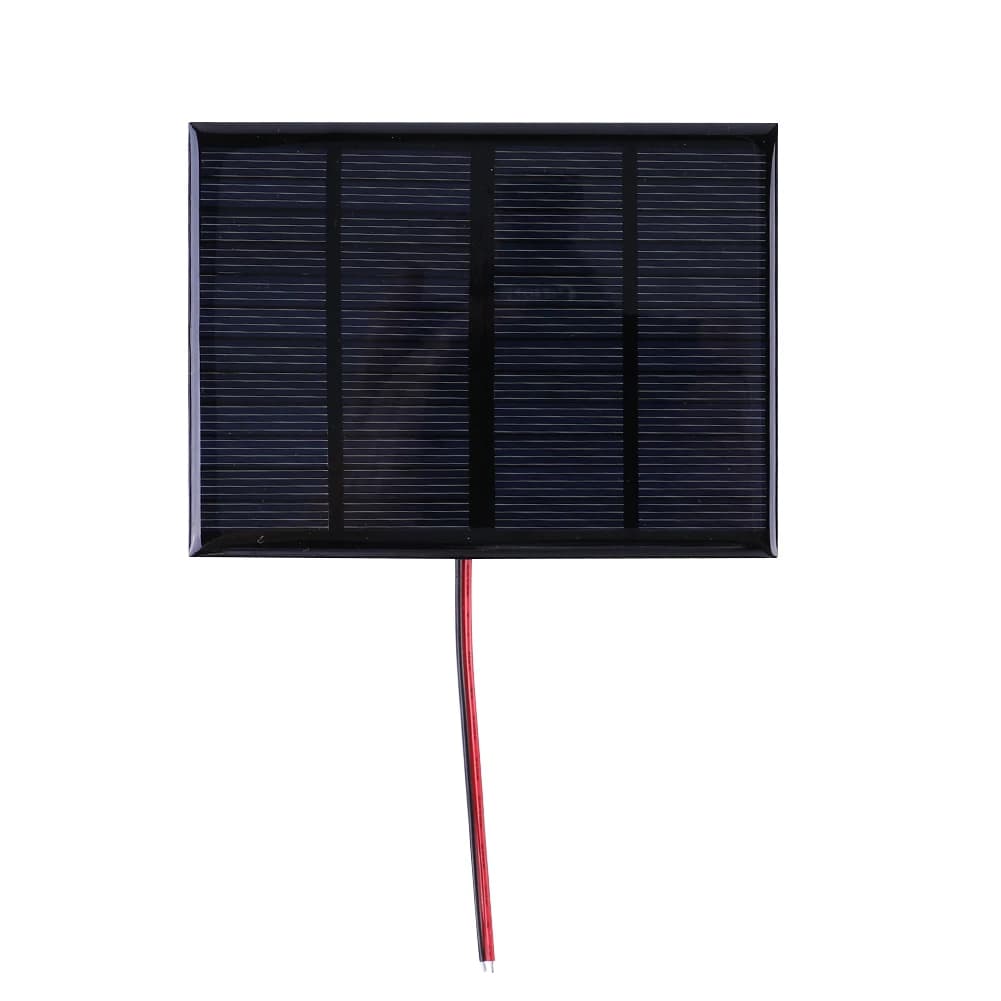 Mini Pannello Solare 3W 12/2V 5W 5V, Modulo a Celle Piccole Leggero, Pannello Solare Portatile Policristallino per Ricarica Fai-da-Te