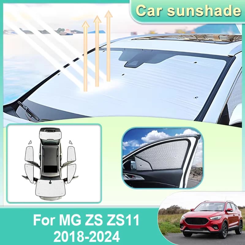 Auto Windscreen for MG ZS ZX MGZS Crossover 2018 2020-2024 Solar Protection Anti UV Car Accessories