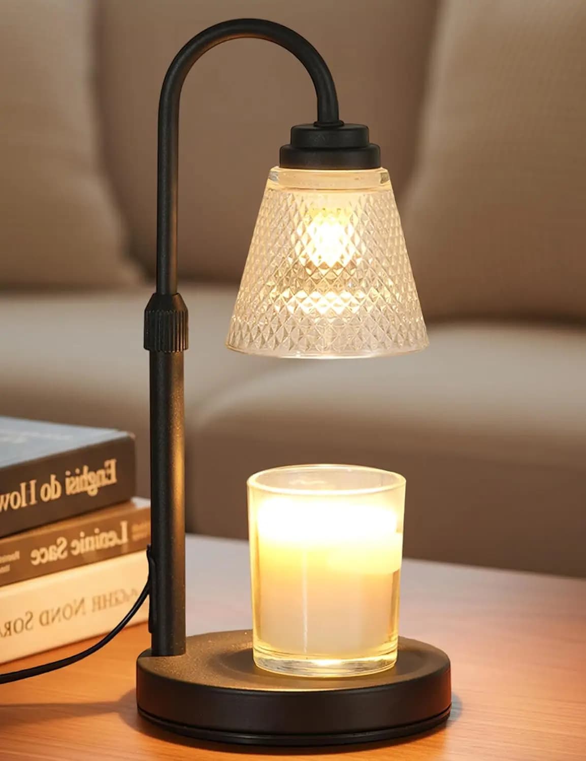 Candle Warmer Lamp with Timer Dimmer, Birthday Gifts for Mom Women Friend Sister, House Warming Gifts, Wax Melt Warmer, Office A