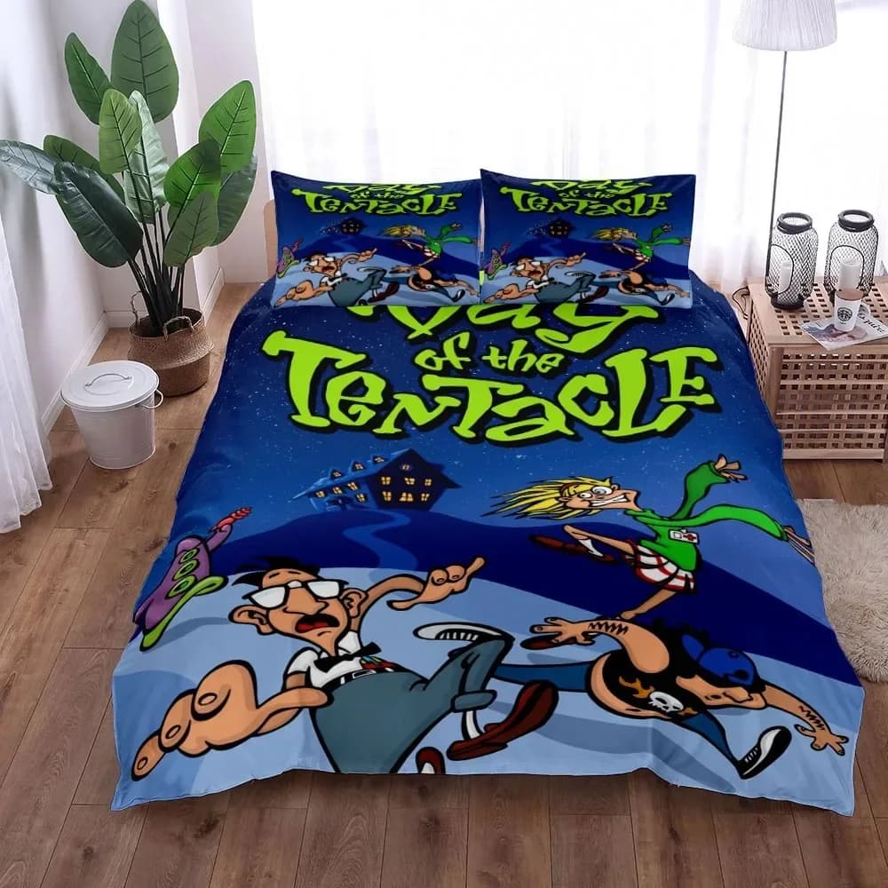 Set copripiumino Day Of The Tentacle 2024 senza lenzuolo Set biancheria da letto King Queen Twin Full Twin Single Size