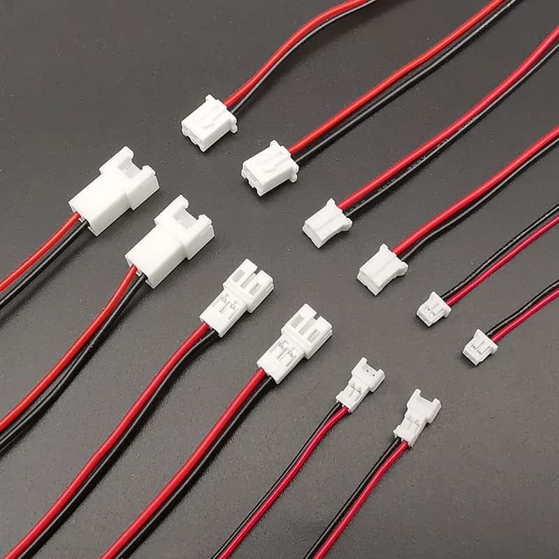 5/10 paia Mini Micro JST 1.25mm / PH 2.0mm / XH 2.54mm Passo 2 Pin Maschio Femmina Connettore con cavi