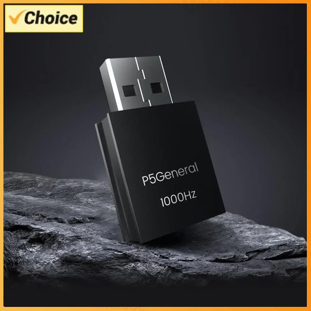 Game Converter P5 General USB, Adapter 1000Hz Plug-and-Play, Converter Controller Compatible with Raspberry Pi