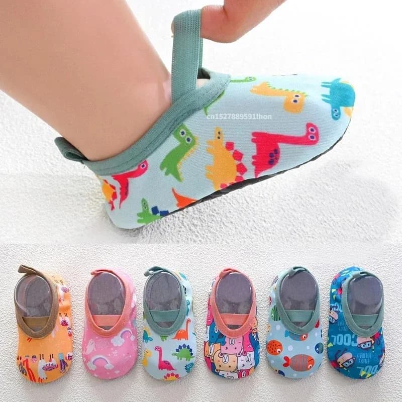 Non-slip summer socks with soft sole for babies from 0 to 5 years, shoes to learn to walk, non-slip slippers for nursery interior floor