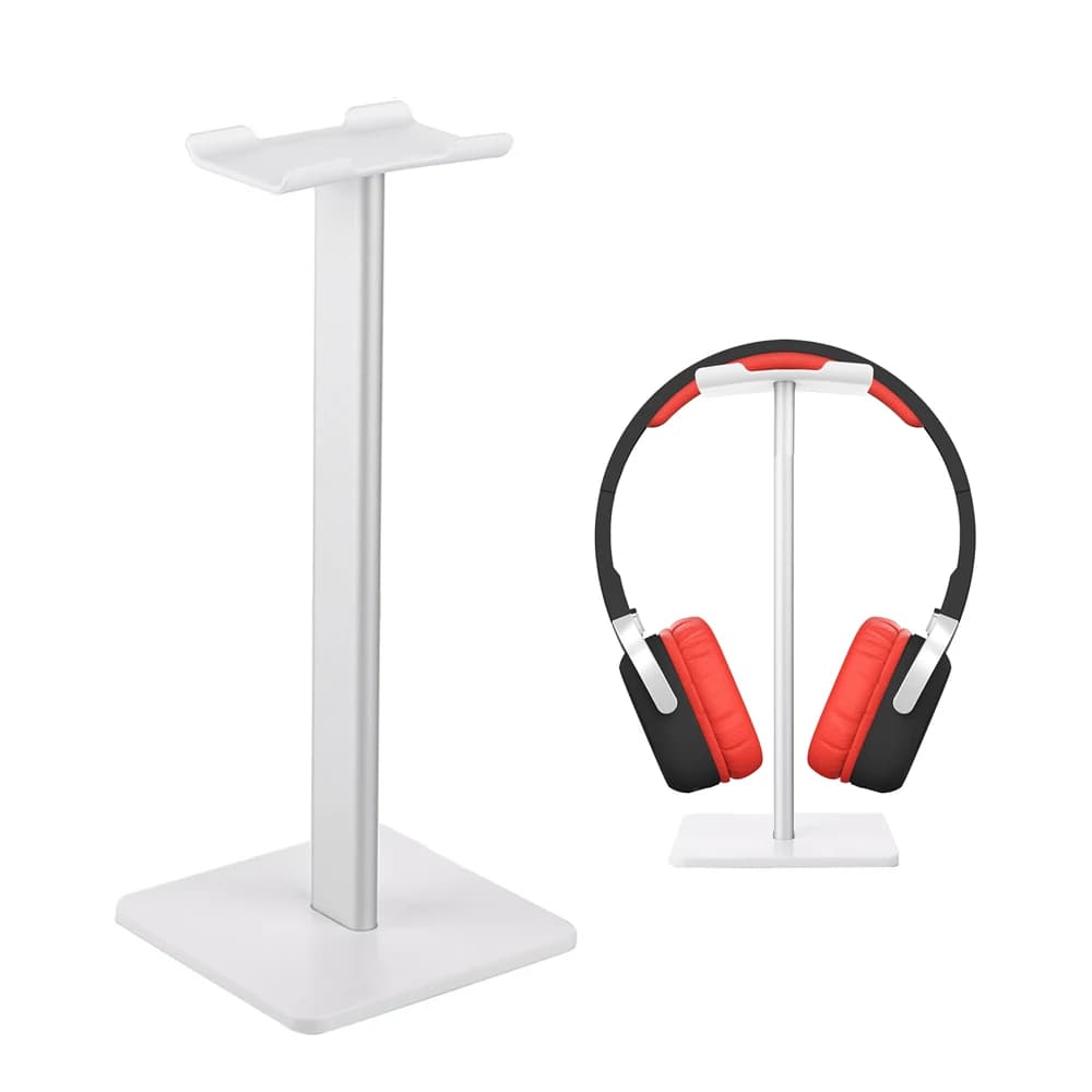 Supporto per cuffie universale supporto per cuffie portatile espositore per auricolari in materiale TPU bianco Home Exhibition Center uso del negozio