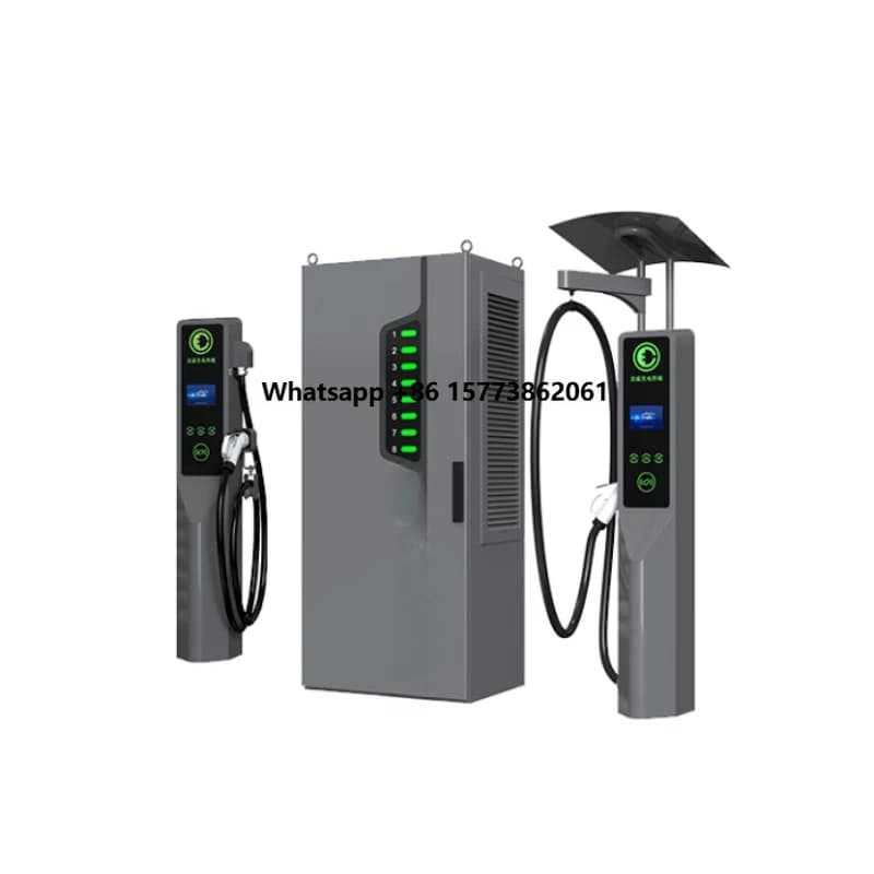 Stazione di Ricarica Rapida DC 60kW 120kW 150kW 180kW 240kW 360kW per Veicoli Elettrici con RFID 4G per Uso Commerciale