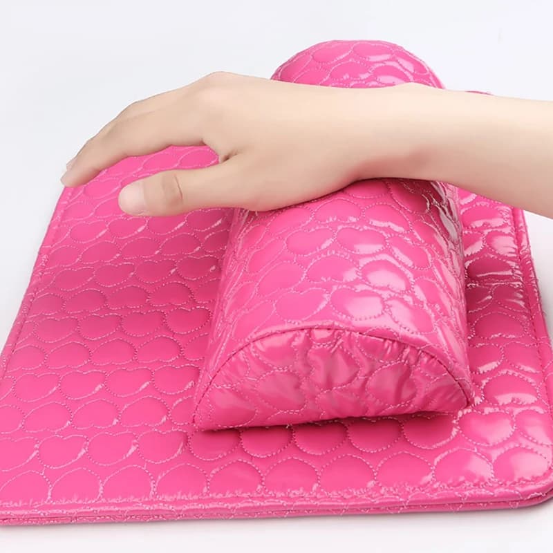 Cuscino Morbido in Spugna per Manicure, Supporto Portatile per Mani e Polso, Strumento per Nail Art