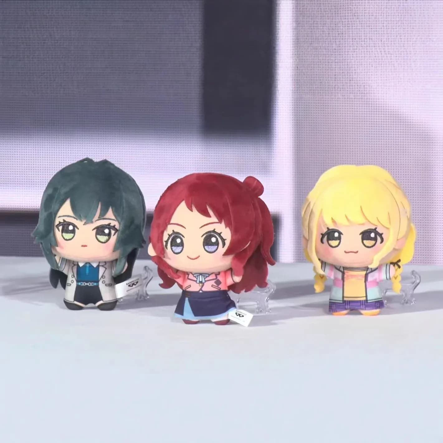 Kawaii School Idol Master giocattoli di peluche Cartoon Anime periferico Ume Hanami Hiro Shinosawa farcito Anime Figure regali di compleanno per bambini
