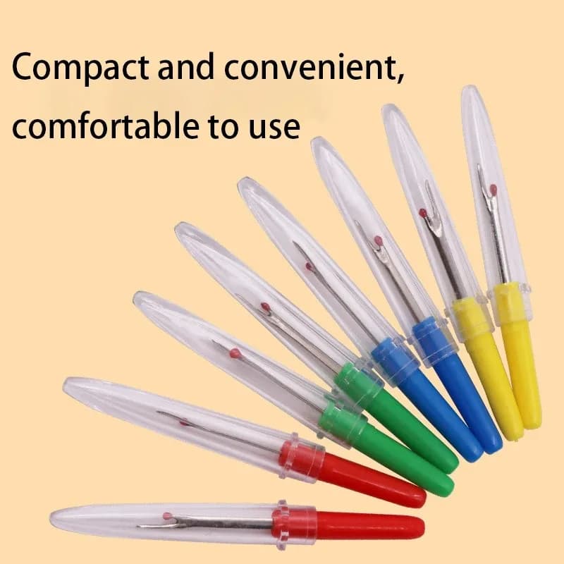 2-20Pcs Plastic Handle Craft Thread Cutter Seam Ripper Stitch Unpicker Sewing Tool Cloth Diy Cross Stitch Seam Ripper Tool