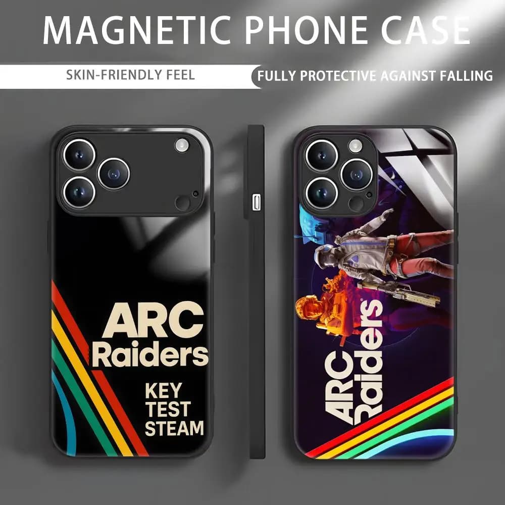 Phone Case GAME ARC Raiders for iPhone 17 16 and 15 14 13 12 11 XR XS Plus Mini Pro Max Magnetic Glass Case
