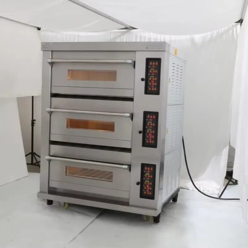 Stone Deck Oven Commercial Bakery Deck Oven Electric Pizza Oven Multi-deck Baking Machine for Bread Pastry Restaurant OME