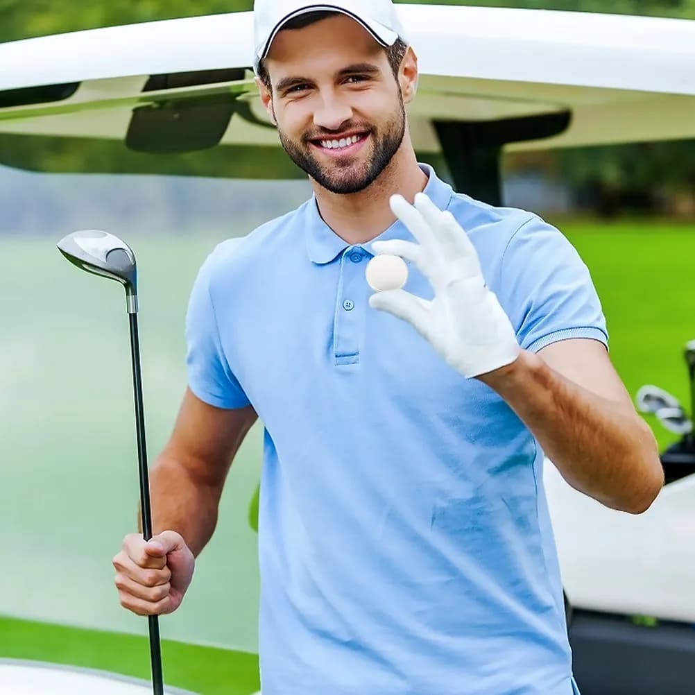 Set di 5 Strumenti per Marcatura Posizione Golf, Etichette per Palline, Stencil per Marcatura Palline da Golf