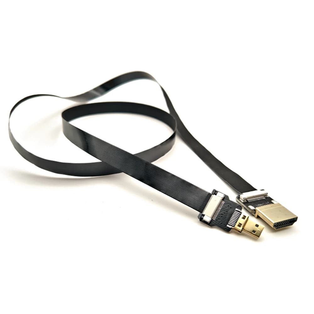 Fotocamera 0,05 M-1 M FPC cavo flessibile drone trasmissione fotografica aerea FPV Cavo da Micro HDMI a HDMI HD