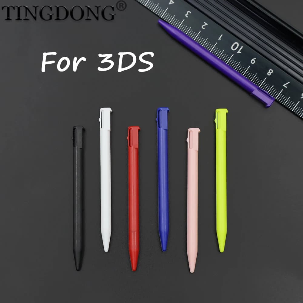 5Pcs 7colors Multi-Color Plastic Touch Screen Pen Stylus Portable Pen Pencil Touchpen Set for 3DS
