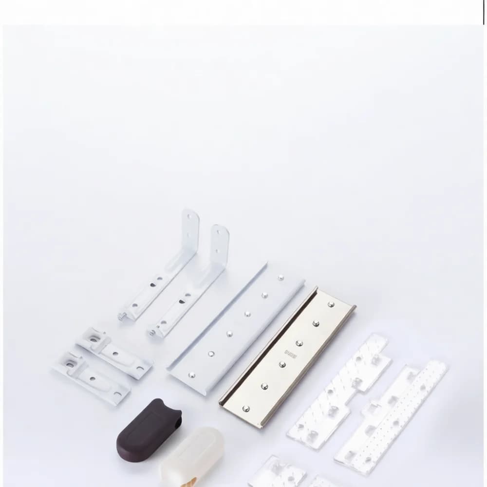 Window Blind Hardware Dream Curtain Accessories Silent Plastic Connectors Household Bedroom Decor Modern Simple Fittings Tools
